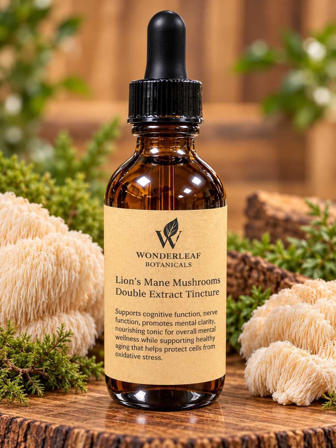 Organic Mushroom Tinctures (Double Extraction)