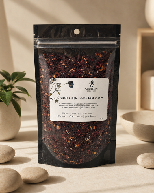 Organic Single Loose-Leaf Herbs