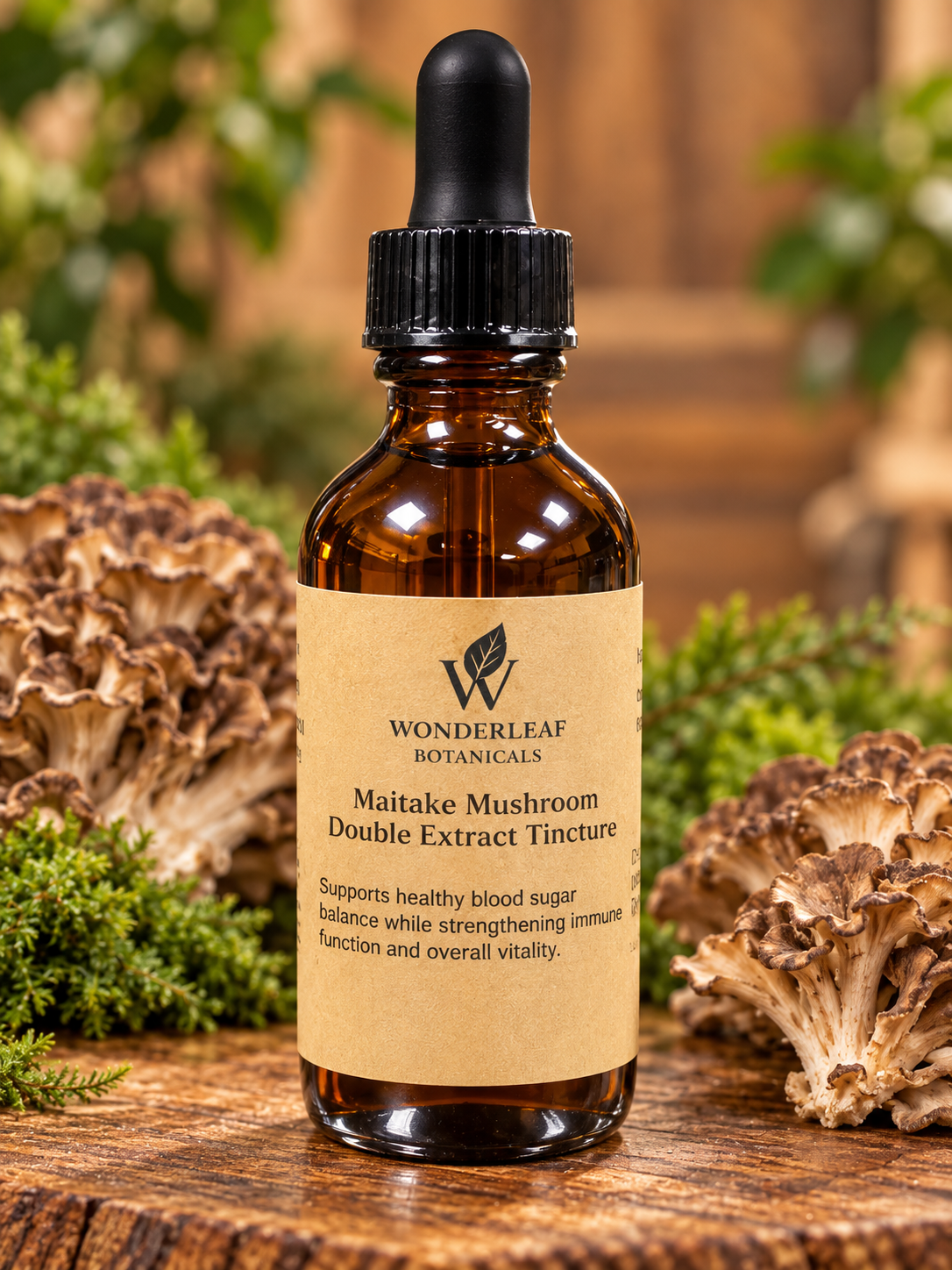 Organic Mushroom Tinctures (Double Extraction)