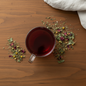 Brewed Herbal Tea - Bold Overhead Hero
