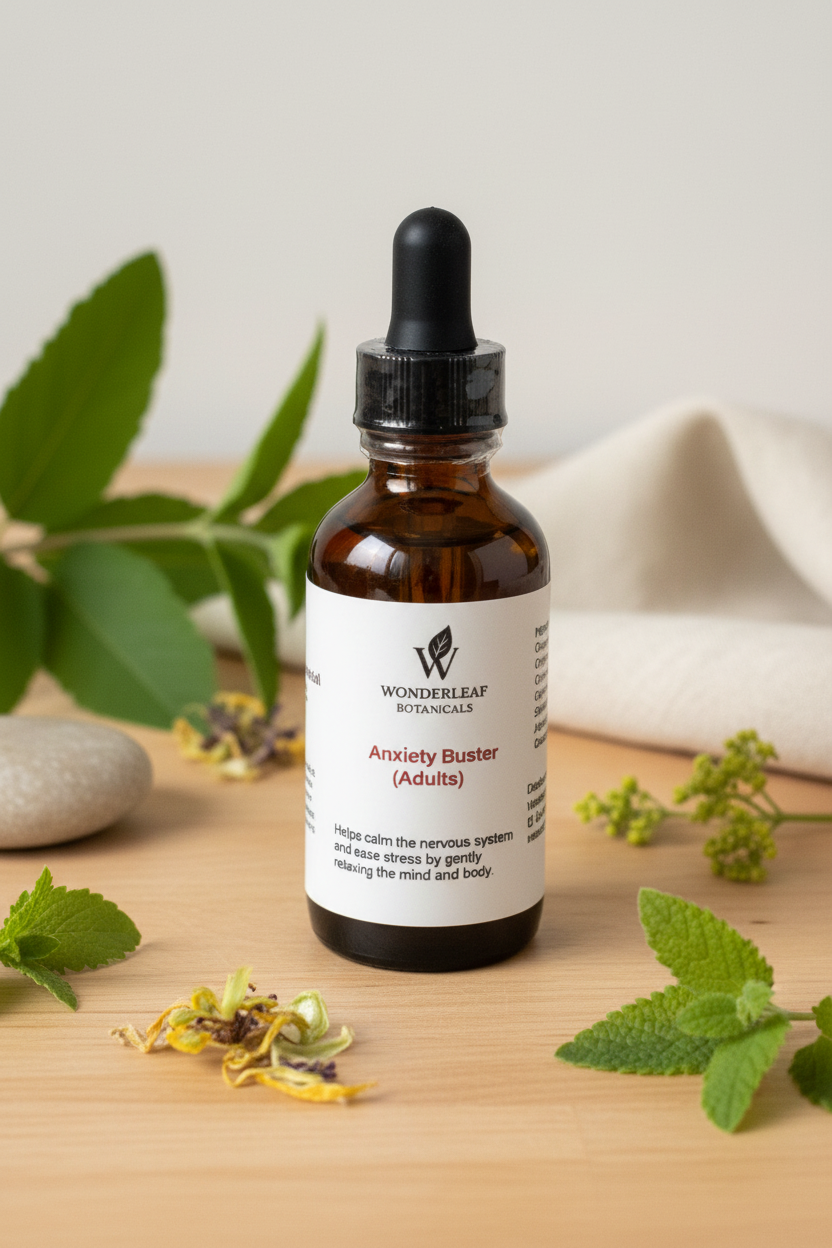 Wonderleaf Botanicals Anxiety Buster Adults - Lifestyle