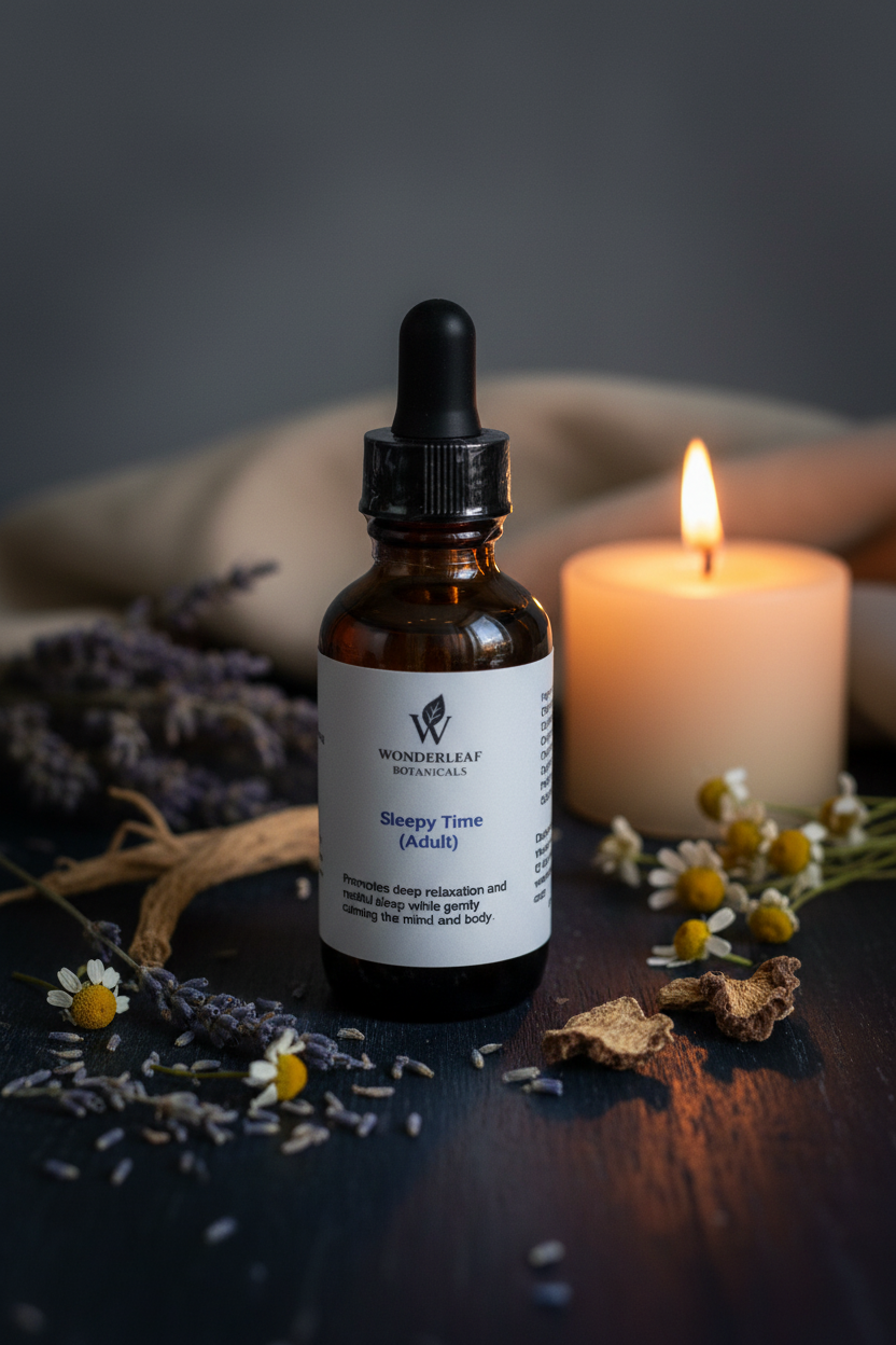 Wonderleaf Botanicals Sleepy Time Adult - Lifestyle