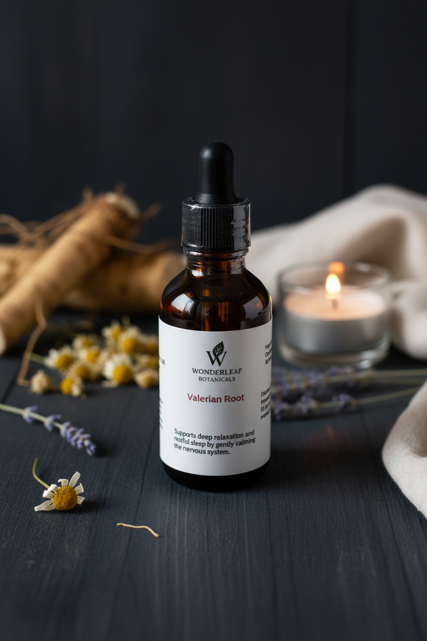 Wonderleaf Botanicals Valerian Root - Lifestyle